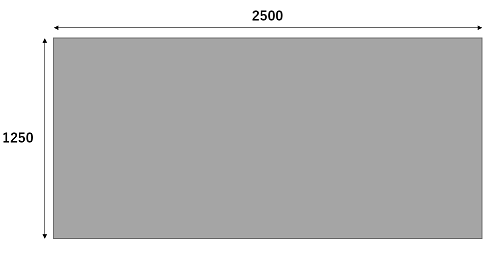 1250×2500（シハチ板）